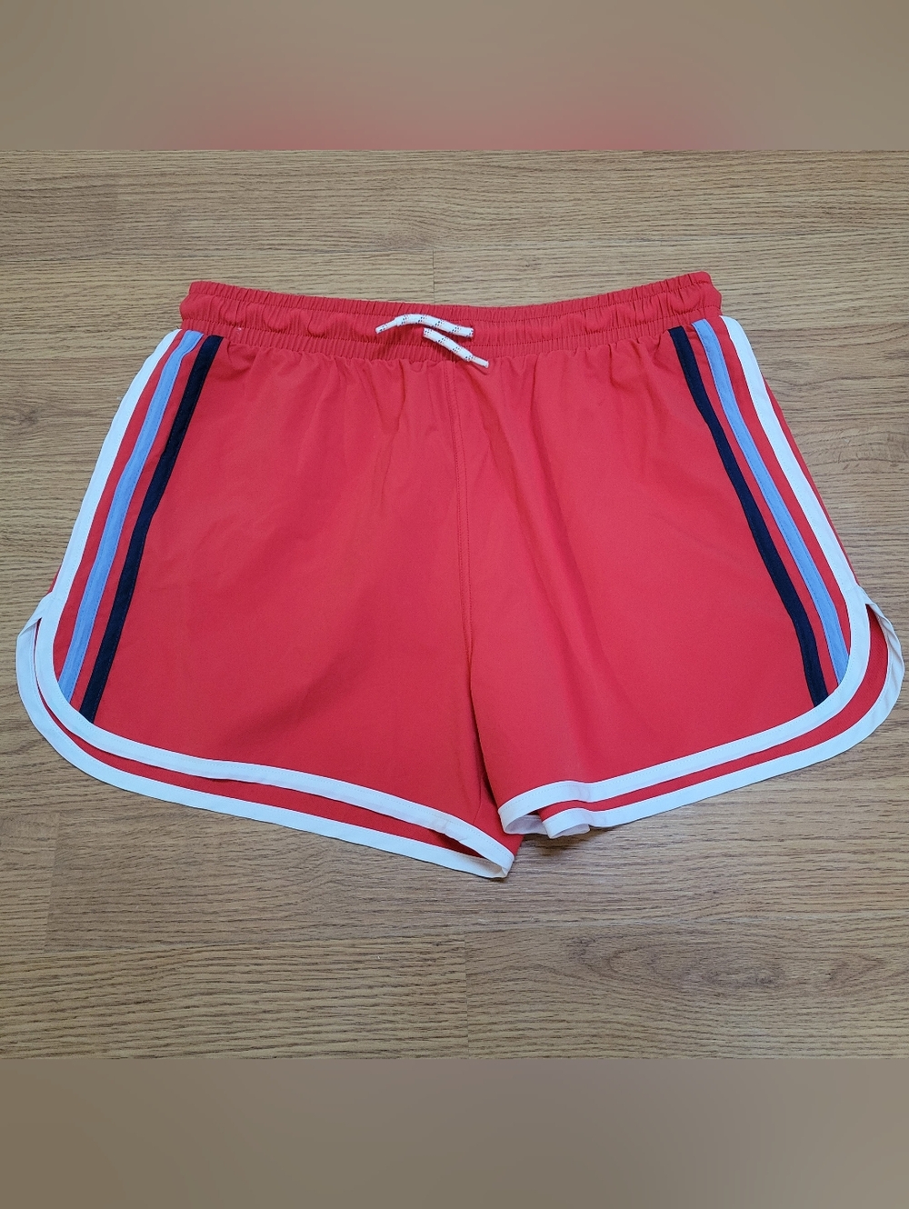 Marine Layer Womens Red Jennings Shorts